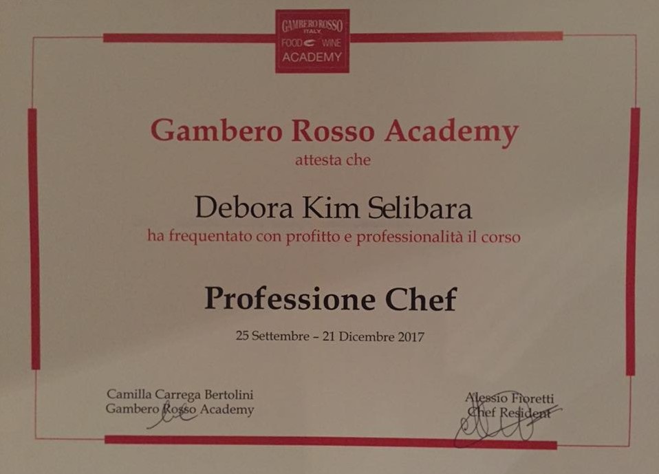 Chef del Gambero Rosso